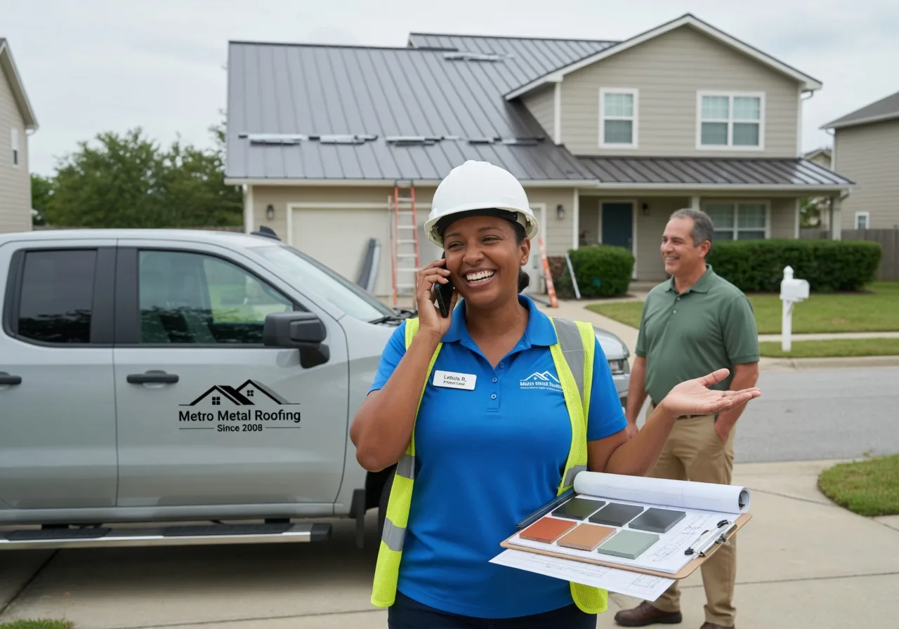 Storm Damage Metal Roof Repair in Pottersdale, PA